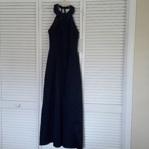 Long beaded prom/evening gown